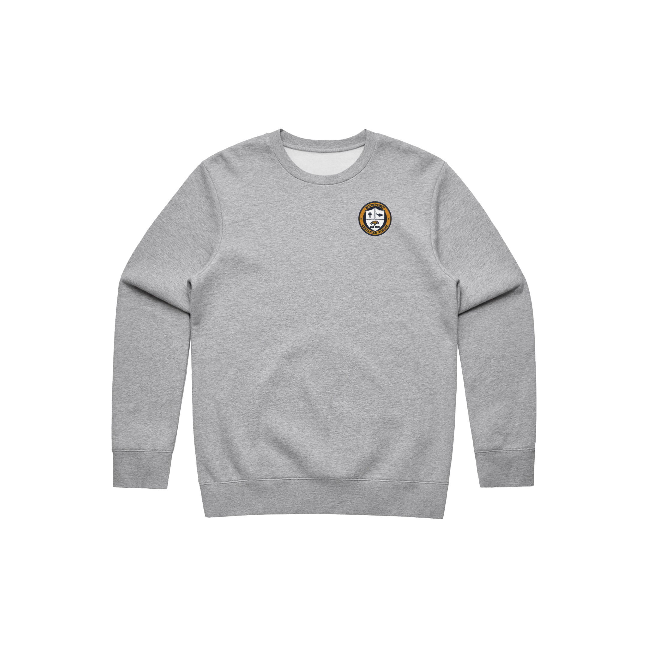 NCS EMBROIDERED CREST CREWNECK